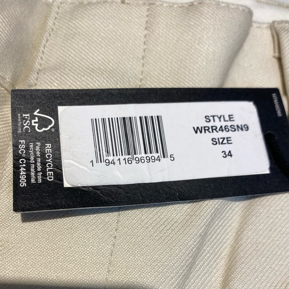 NEW Dickies MEN Cobden Short With Tags Size 34 Cream ⭐️⭐️⭐️⭐️ - Picture 10 of 17